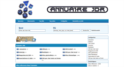 Desktop Screenshot of annuairejdr.fr